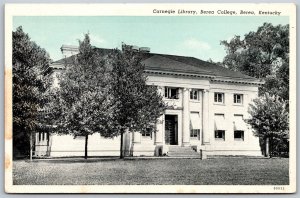 Vtg Kentucky KY Carnegie Library Berea College 1920s View Old WB Card Postcard