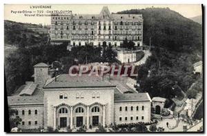 Old Postcard Cures L & # 39Auvergne Chatelguyon New Establishment