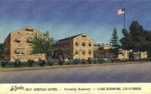 Wreden Hot Springs Hotel - Lake Elsinore, CA