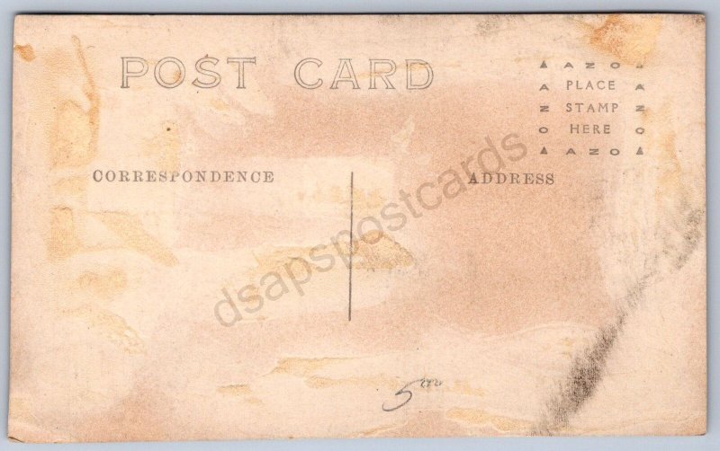 K16/ Little Compton Rhode Island RPPC Postcard c10 Patten Home 119