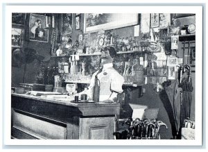 c1940s Old General Store Interior Scene Galena Illinois IL Unposted Postcard