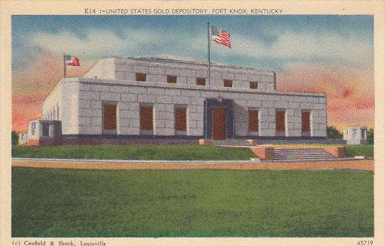 Kentucky Fort Knox United States Gold Depository