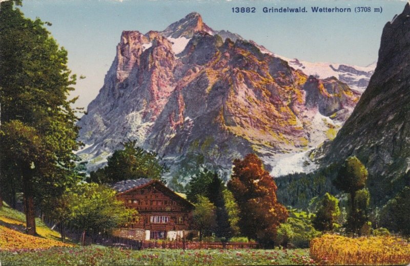 Switzerland Grindelwald Wetterhorn sk4017