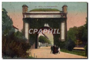 Old Postcard Metz Gate Sarpenoise