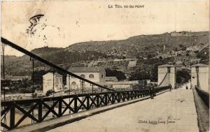 CPA Le TEIL Vu du Pont (660656)