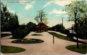 Riverside Park, Toledo OH Vintage Postcard V22