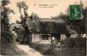 CPA Les Loges-Chaumieres sur la route d'ETRETAT (348896)