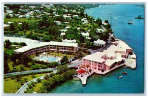 Bermuda Postcard Inverurie Hotel Islands of Great Sound 1977 Posted Vintage