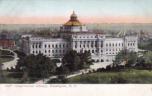 Congressional Library Washington DC 1907