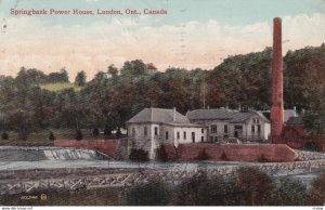 LONDON, Ontario, Canada, PU-1911; Springbank Power House