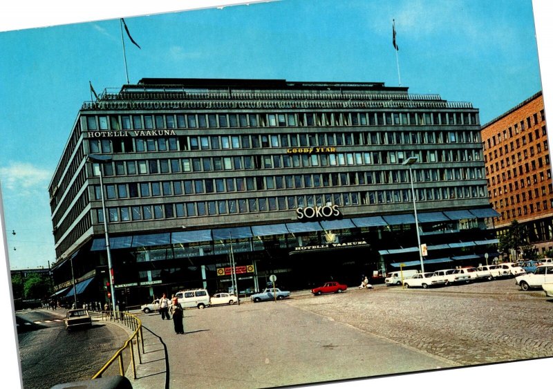 Postcard Finland Helsinki Hotell Vaakuna Sokos Good Year