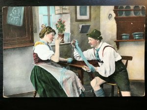 Vintage Postcard 1907-1915 Amusing Victorian Greeting Card