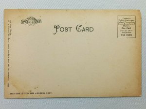 Vintage Postcard 1900's Lower Falls Lover's Brook Middlesex Fells MA