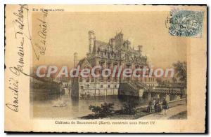 Postcard Old Ch?teau de Beaumesnil Built Under Henry IV