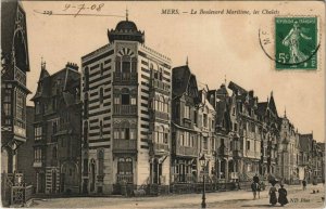 CPA MERS-les-BAINS Le Boulevard Maritime (807789)