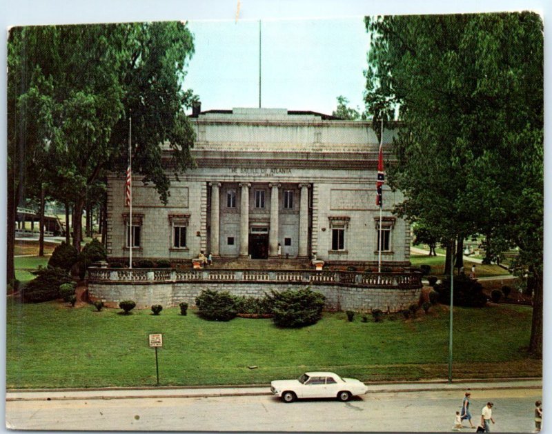Postcard - Cyclorama Building, Grand Park - Atlanta, Georgia