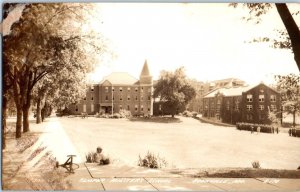 1940 Kemper Military School Booneville MO Real Photo RPPC Postcard