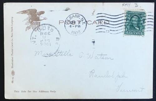 State House Albany NY 1906 Illustrated Postal Card Co 68-11 