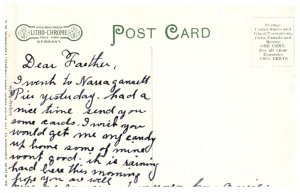 Rhode Island  Narragansett  Pier ,  View of Beach