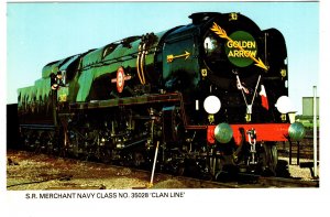 Railway Train, SR Merchant Navy Class Clan  Line