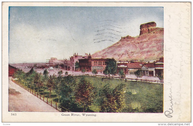 GREEN RIVER , Wyoming , PU-1910