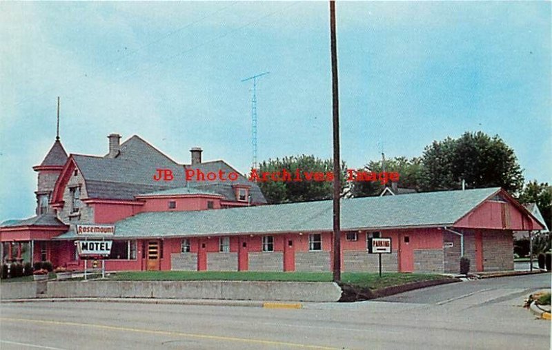 IN, Bedford, Indiana, Rosemount Motel, Exterior View, Dexter Press No 62210 