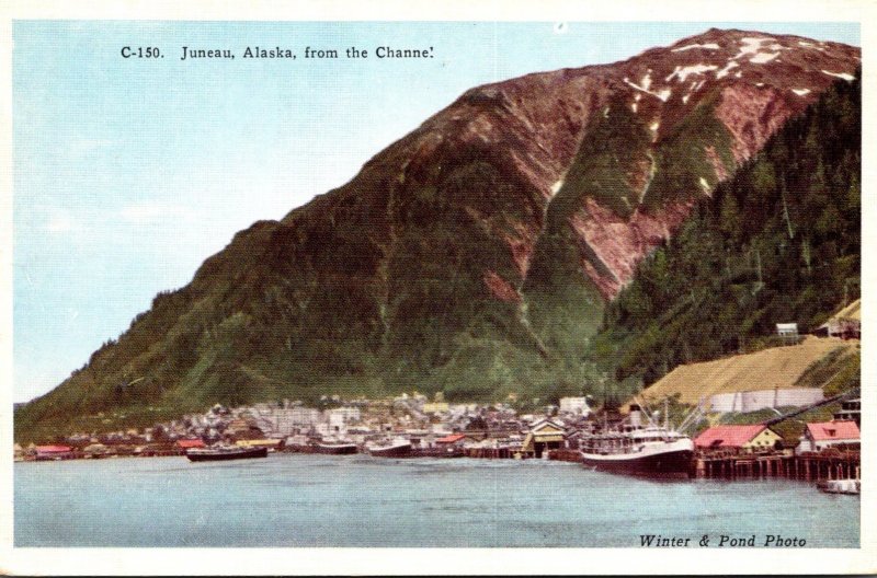 Alaska Juneau From The Channel