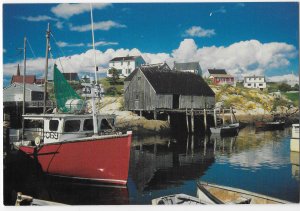 Typical Fishing Village Nova Scotia  Canada 4 by 6