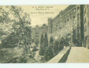 Unused Divided Back US THAYER HOTEL West Point New York NY HQ0257