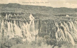 Idaho Twin Falls Thousand Springs Morris 1908 Postcard 22-9028