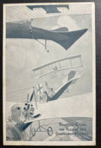 Mint Germany Picture Postcard PPC German pigeon fighting The enemy