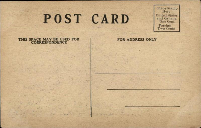 US Navy Battleship Connecticut c1910 Postcard #5