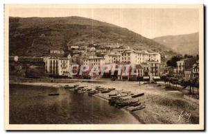 Old Postcard Cerbere (Pyrenees Orientales) Port