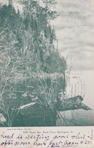 Vermont Burlington Rock Point Eagle Rock 1907