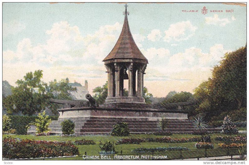Chinese Bell, Arboretum, Nottingham, England, UK, 1900-1910s