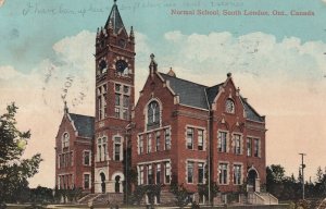 LONDON, Ontario, Canada, PU-1913; Normal School, South London