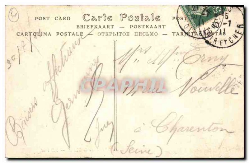 Old Postcard Chateau de Blois