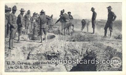 Mexican War, US Army Intrenching Old Mexico Unused very close to perfect corners