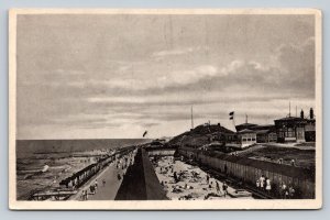 Beach Restaurant in Nastätten Rhineland-Palatinate Germany Vintage Postcard 1075