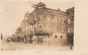 Belle Vernon Pennsylvania Birmingham Building, Real Photo Vintage PC U11431