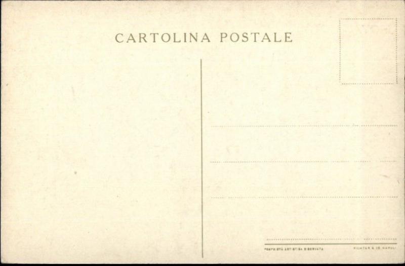 Sorrento Italy Royal Hotel c1910 Adv Promo Postcard EXC COND