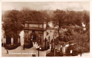 uk29872 st stephens green dublin ireland real photo