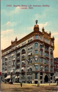 Postcard Security Mutual Life Insurance Building in Lincoln, Nebraska