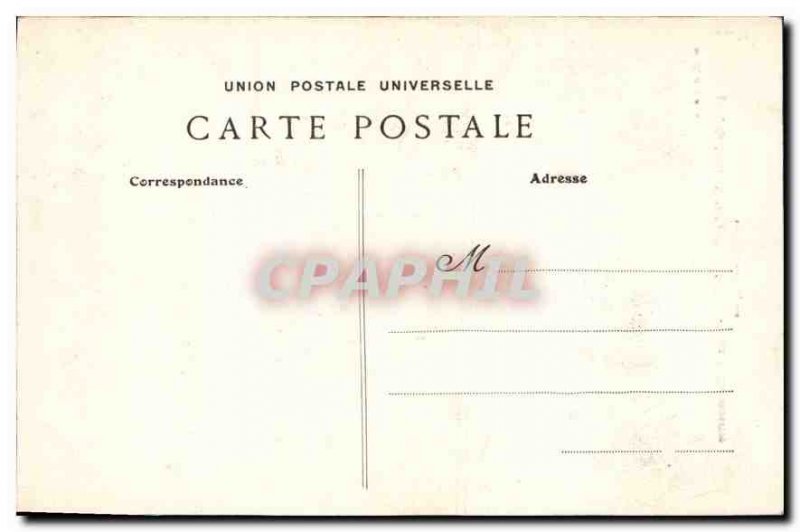 Old Postcard Interior of Baslique the Sacre Coeur of Montmartre Nef Main