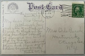 Vintage Postcard 1912 Fox Memorial Hospital Oneonta NY
