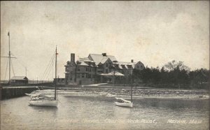 Marion MA Charles Neck Point Converse House c1910 Vintage Postcard