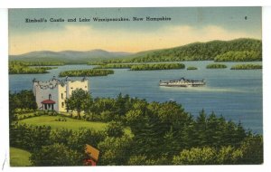NH - Lake Winnipesaukee. Kimball's Castle