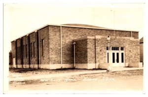 RPPC New City Hall, Burke, SD, Pub. By Rosebud Photo Co, Gregory, SD