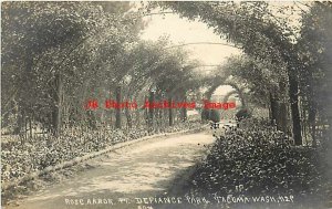 WA, Tacoma, Washington, RPPC, Point Defiance Park, Rose Arbor