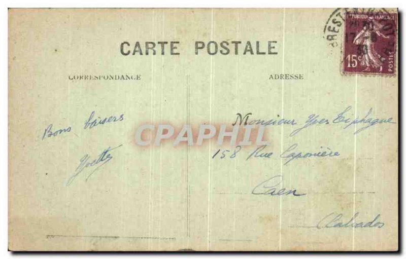 Old Postcard Brest Le Pont Tournant